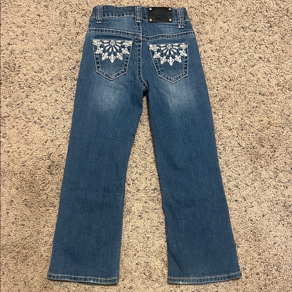 Girls Wired Heart Jeans